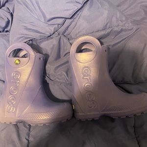 CROCS brand rain boots size 10 (toddler)